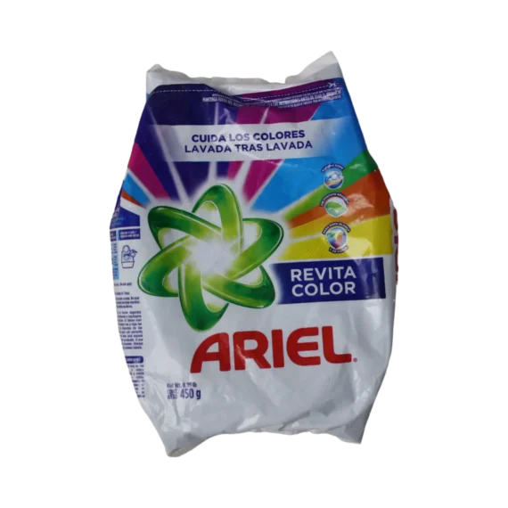 Detergente ARIEL Revita Color * 450gr