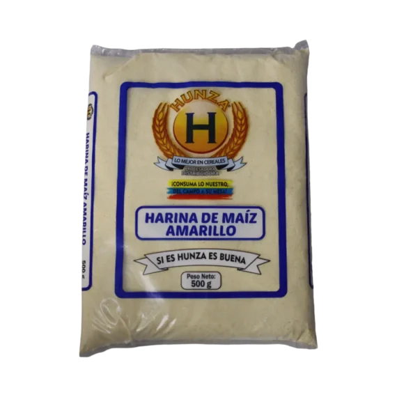 Harina de Ma?z Amarillo HUNZA * 500gr