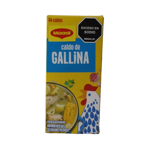 Caldo MAGGI Canaleta * 594gr 54 Cubos