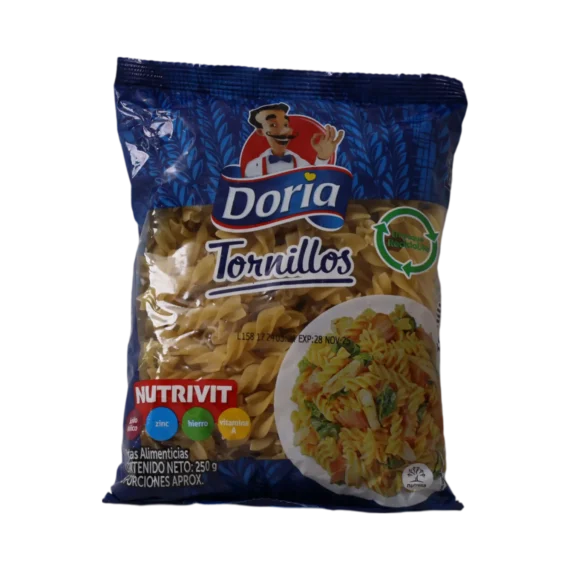 Pasta Tornillos DORIA * 250gr