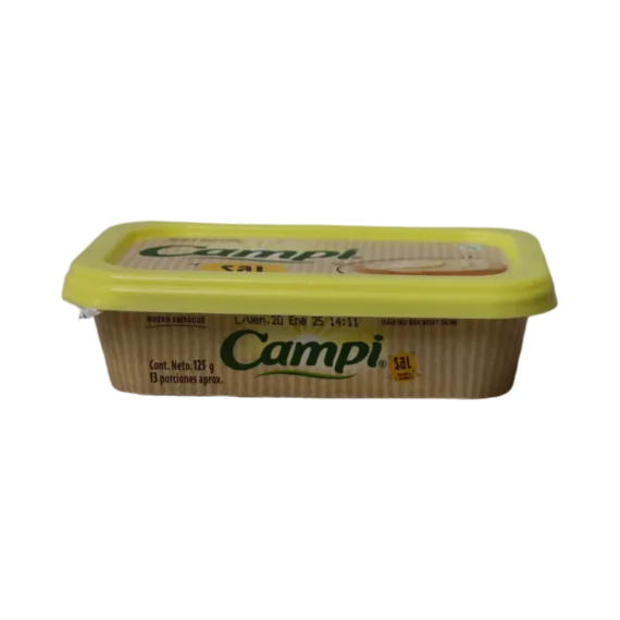 Margarina CAMPI Con Sal * 125gr