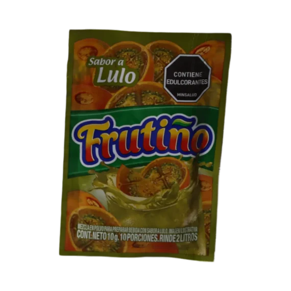 Refresco FRUTIÑO Sabor a Lulo * 10gr