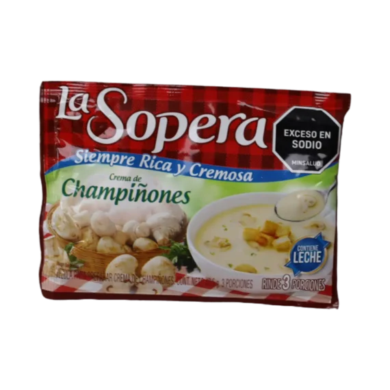 Crema SOPERA Sabor a Champiñones * 42.5gr