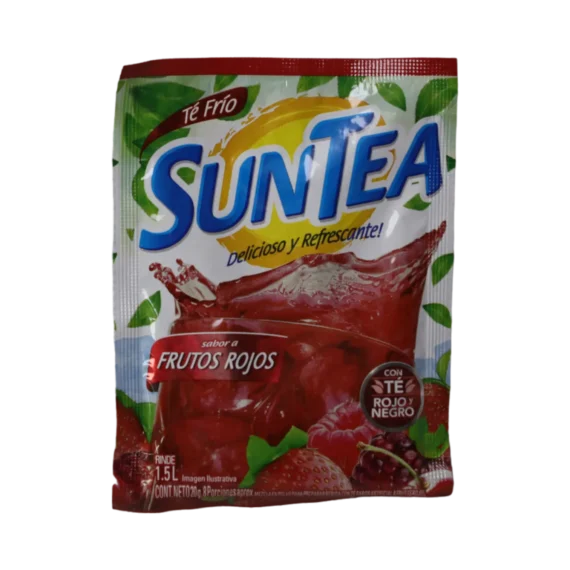 Refresco SUNTEA Frutos Rojos * 12gr