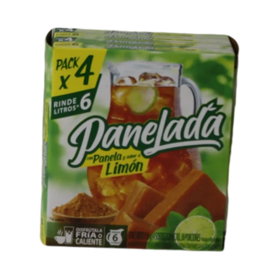 Refresco PANELADA Limón 4 Unids. * 29gr