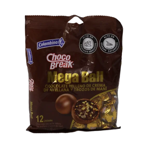 CHOCO BREAK Mega Ball * 168gr 12 Unids.