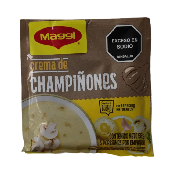 Crema MAGGI Sabor a Champi?ones * 58gr