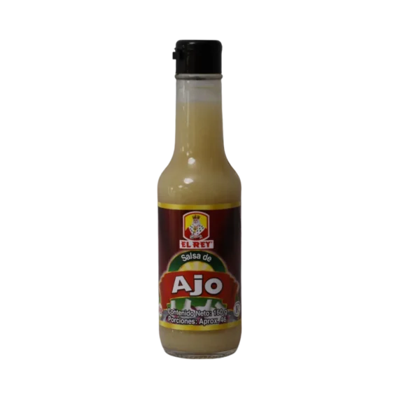 Salsa EL REY Ajo * 155gr