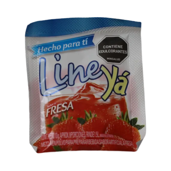 Refresco LINEYA Sabor a Fresa * 10gr