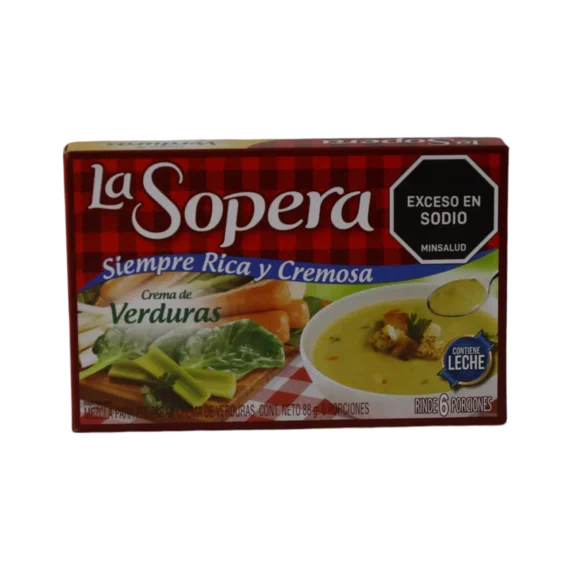 Crema SOPERA Sabor a Verduras * 88gr