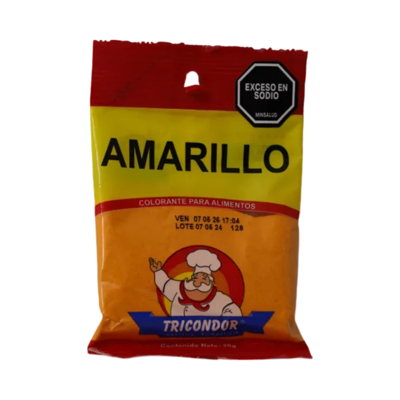 Color Amarillo TRICONDOR * 60gr