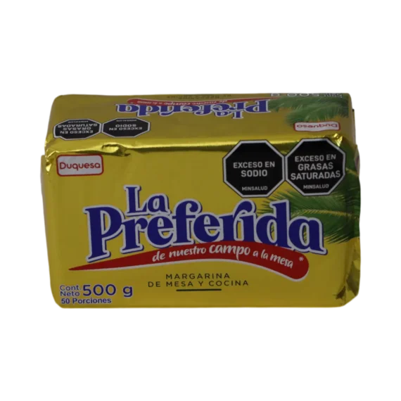 Margarina LA PREFERIDA en Barra * 500gr