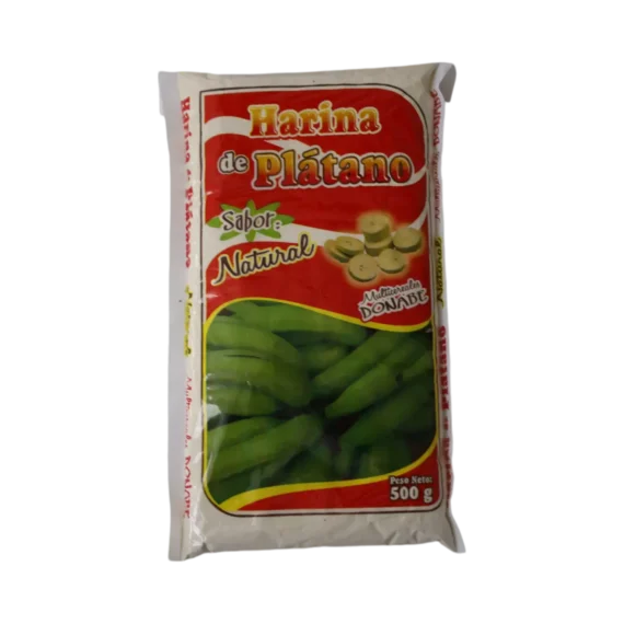 Harina de Plátano DONABE Sabor Natural * 500gr