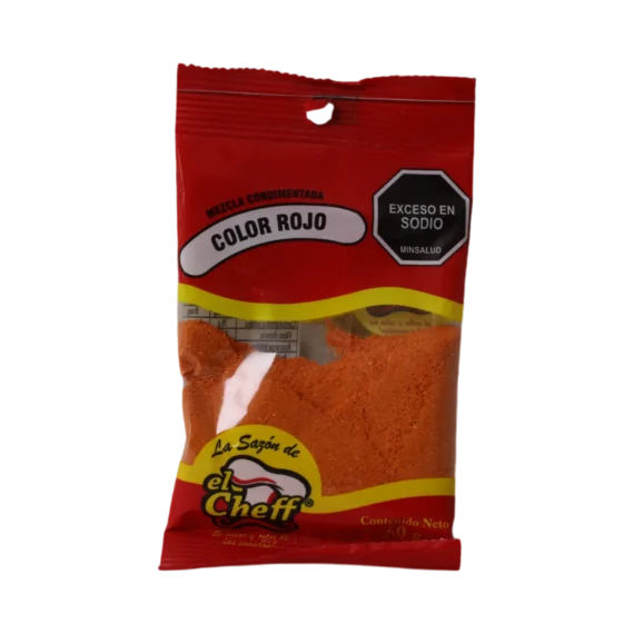 Color Rojo EL CHEFF * 60gr