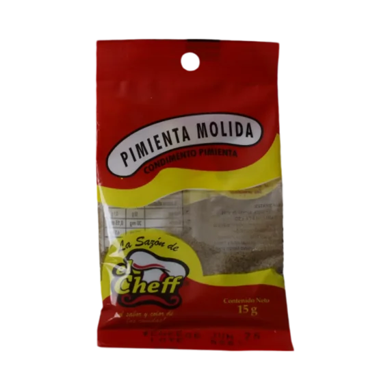 Pimienta Molida EL CHEFF * 15gr