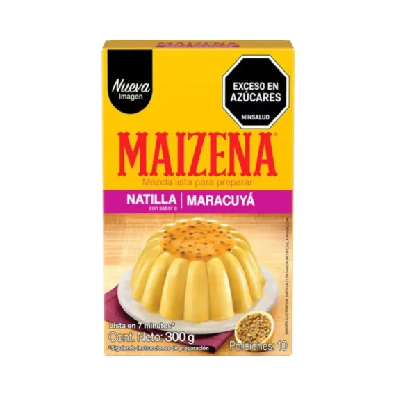 Natilla MAIZENA Sabor a Maracuyá * 300gr